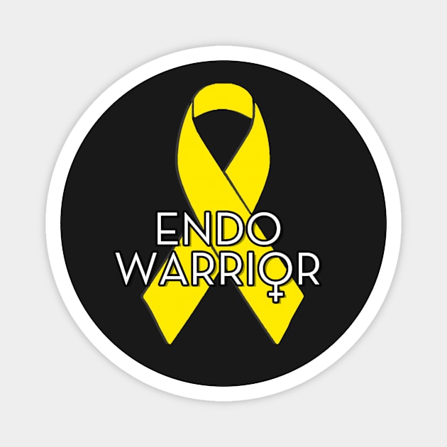 Endo Warrior Endometriosis Awareness Magnet by Blue Planet Boutique